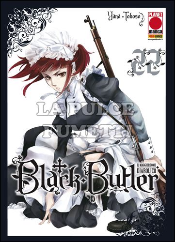 BLACK BUTLER #    22 - IL MAGGIORDOMO DIABOLICO - KUROSHITSUJI